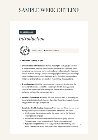 Surrendered Sexuality Small Group Facilitator Guide